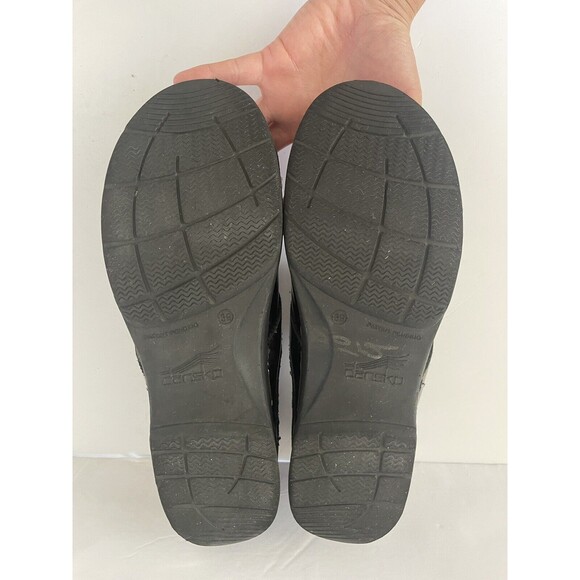 Dansko‎ Color Wash Patent Nurse Clogs Shoes Women Sz 39 US 9 Brush Strokes - Picture 6 of 9